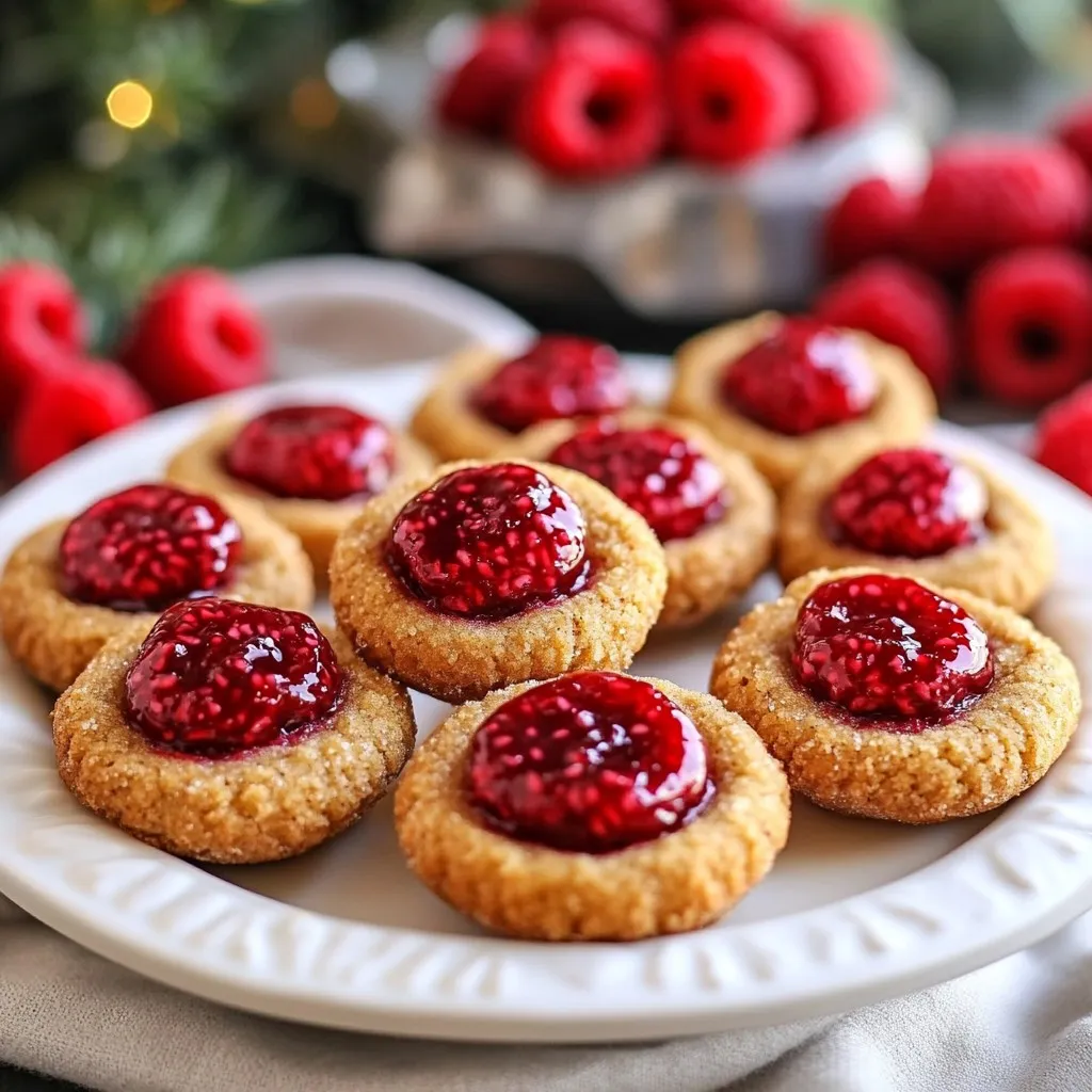 Keto Gingerbread Thumbprints Delightful Holiday Treat