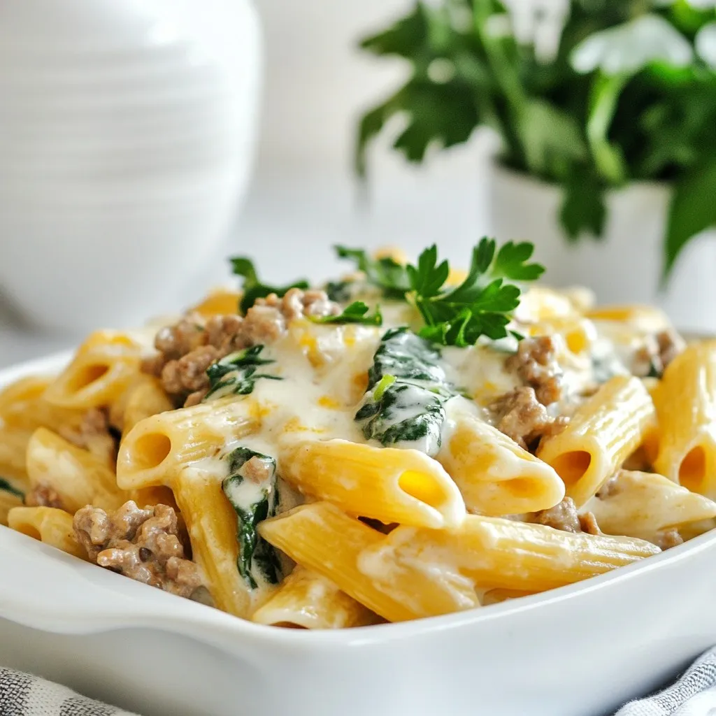 High-Protein Creamy Beef Pasta Quick and Easy Recipe