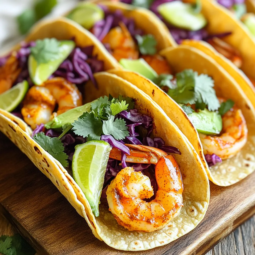 Sheet-Pan Chili Lime Shrimp Tacos Flavorful Delight