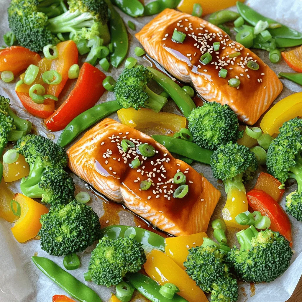 Savory Sheet Pan Teriyaki Salmon &#038; Broccoli Recipe