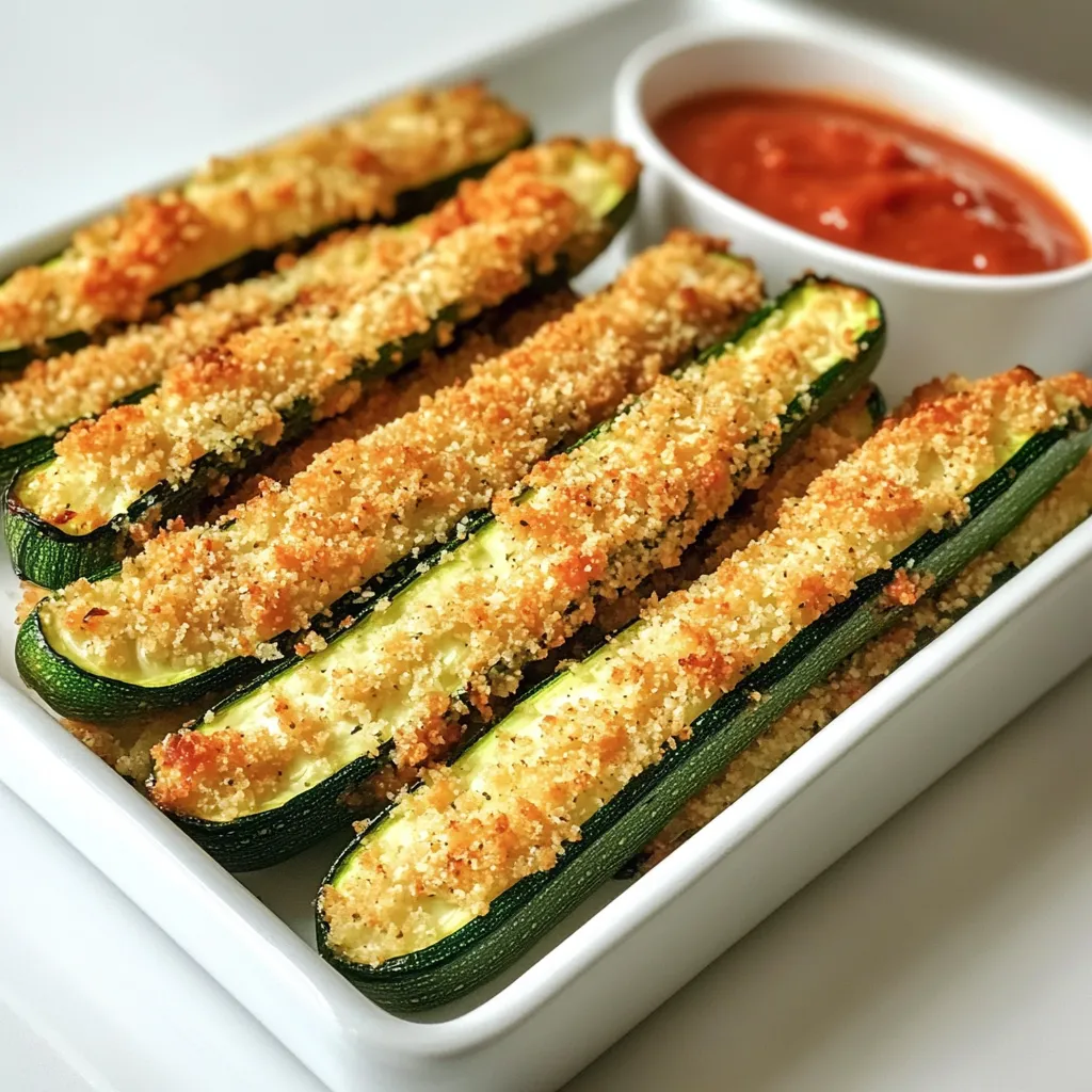 Crispy Air Fryer Zucchini Parmesan Fries Delight