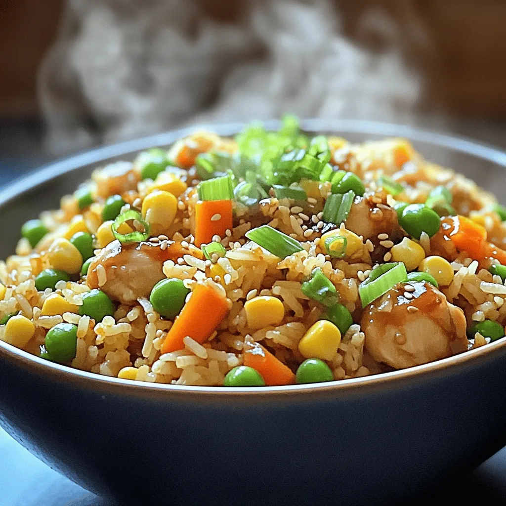Teriyaki Chicken Fried Rice Flavorful Dinner Idea
