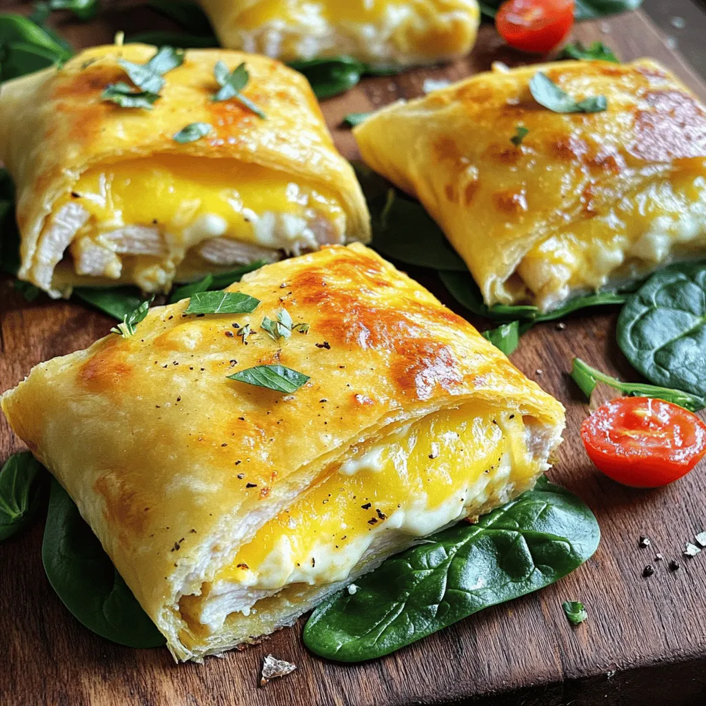 Cheesy Garlic Chicken Wraps Flavorful and Simple Meal