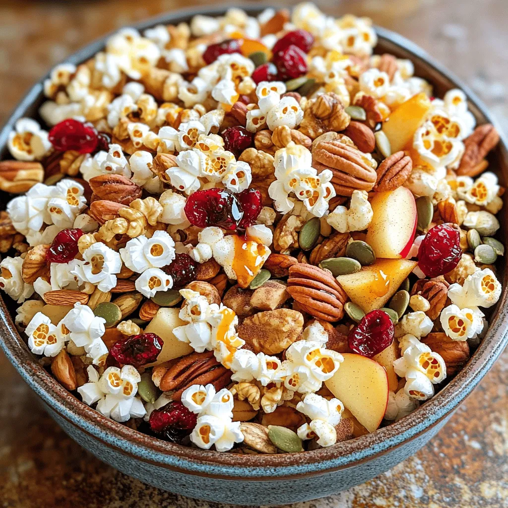 Autumn Harvest Snack Mix Crunchy and Flavorful Recipe