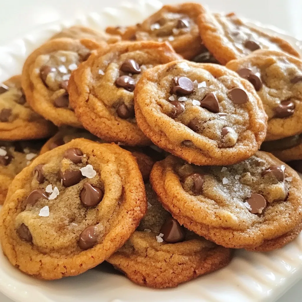 Bakery-Style Thick Chocolate Chip Cookies Delight