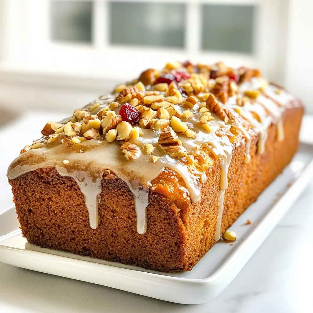 Cake Mix Gingerbread Loaf Flavorful Holiday Treat