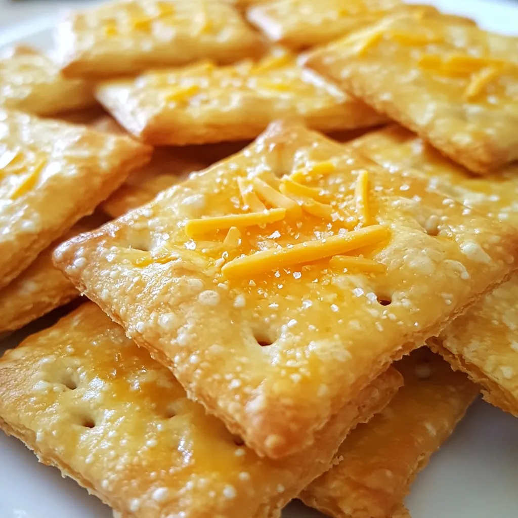 Homemade Cheese Crackers Simple and Tasty Snack