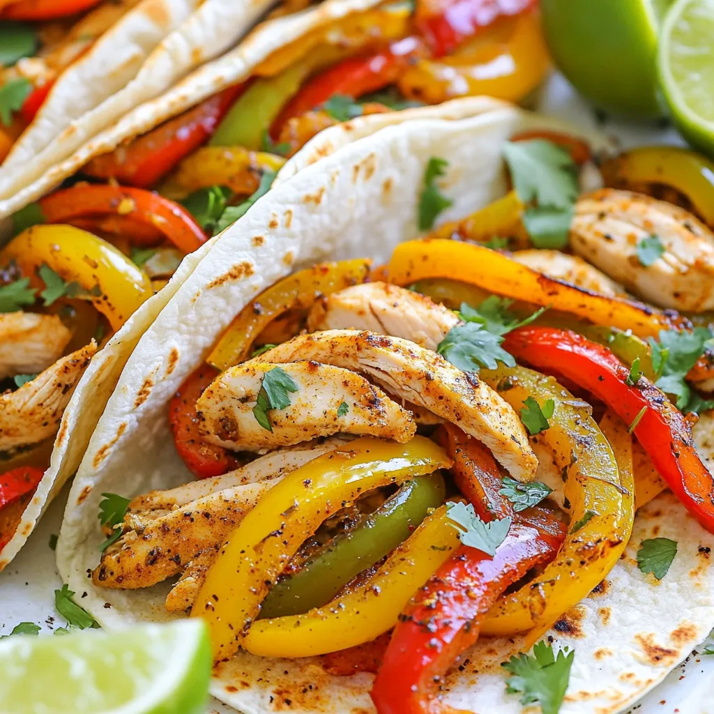 Minute Sheet Pan Chicken Fajitas Simple and Tasty