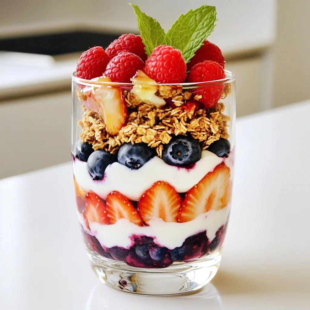 Greek Yogurt Berry Parfait Delightful and Nutritious