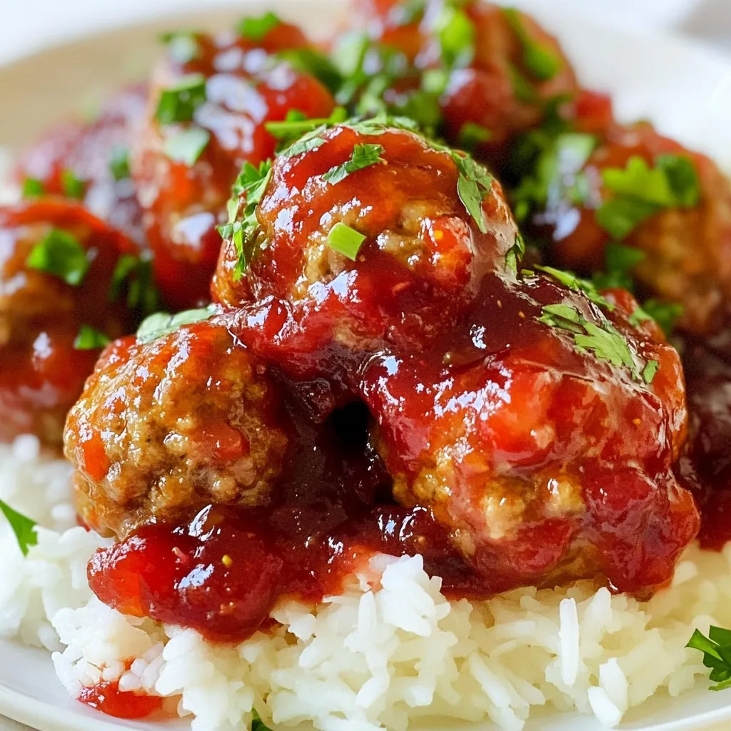 Slow Cooker Cranberry Meatballs Flavorful Dinner Idea