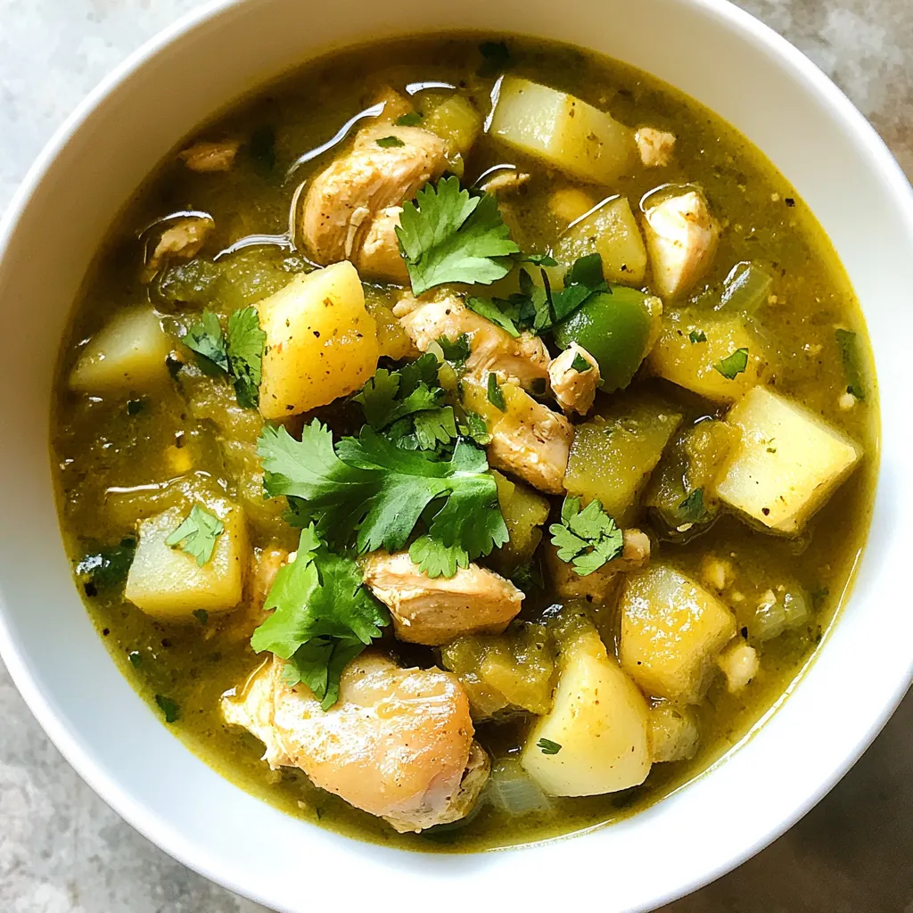 Green Chile Stew Hearty and Flavorful Comfort Dish