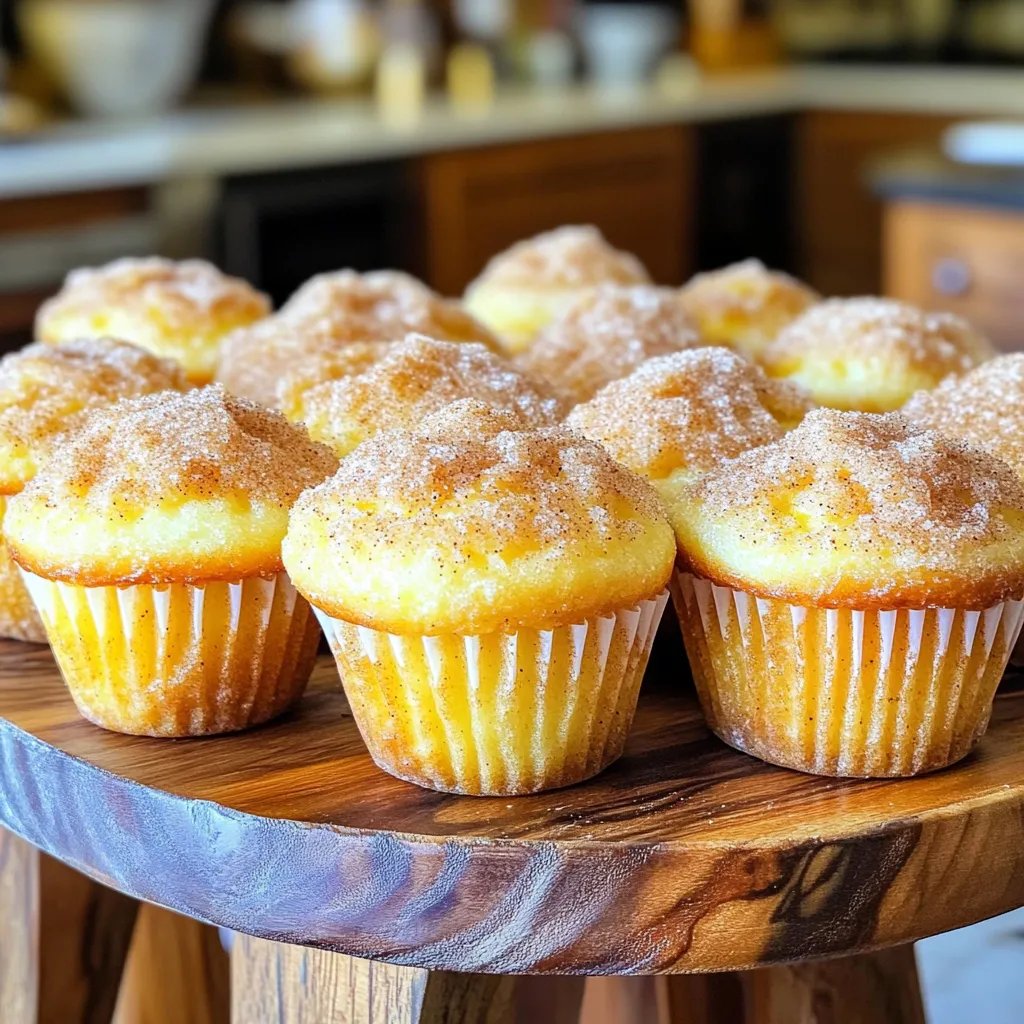 Cinnamon Sugar Donut Muffins Tasty and Easy Delight