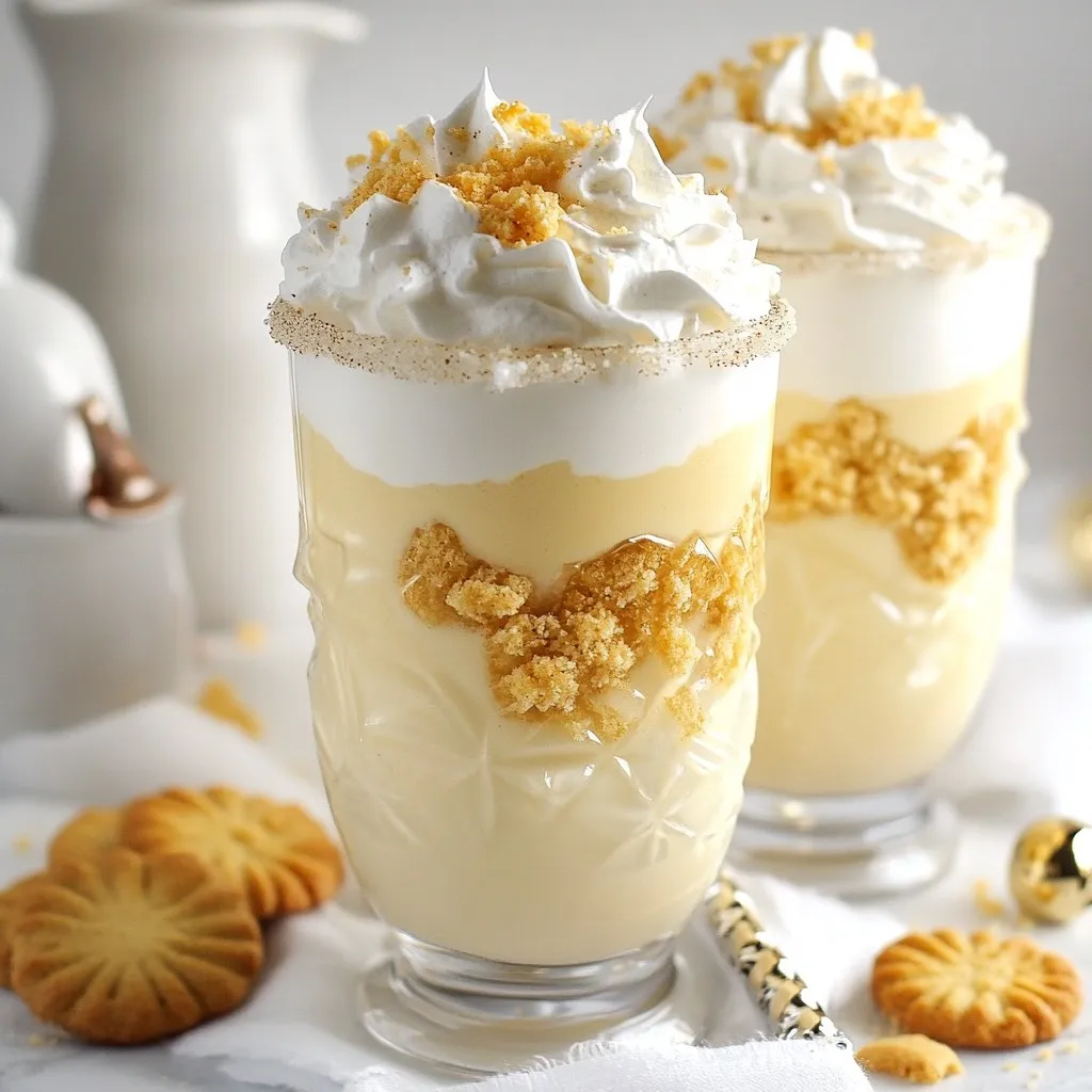 Sugar Cookie Eggnog Cocktail Festive and Flavorful Delight