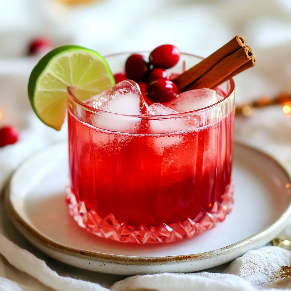 Cozy Spiced Christmas Margarita Festive Flavor Boost