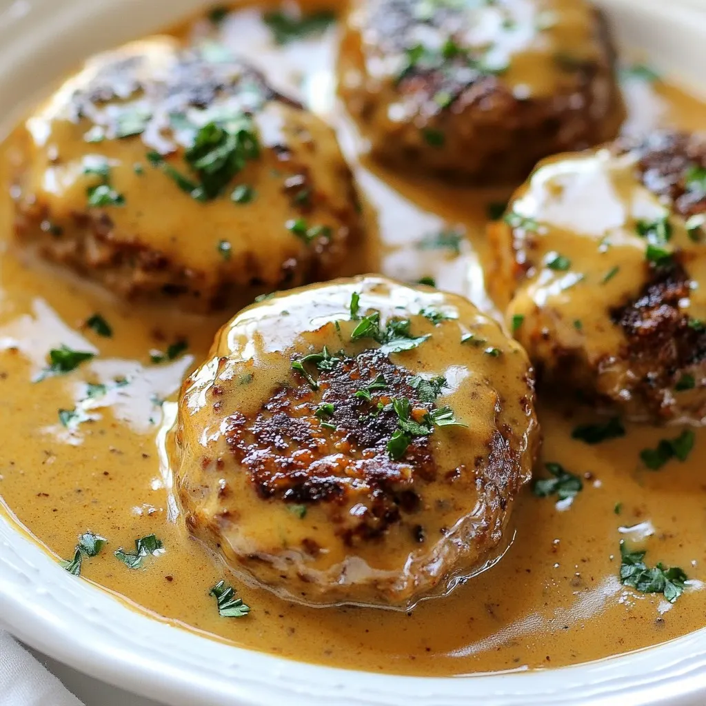 Cozy Salisbury Steak with Gravy Easy Comfort Food