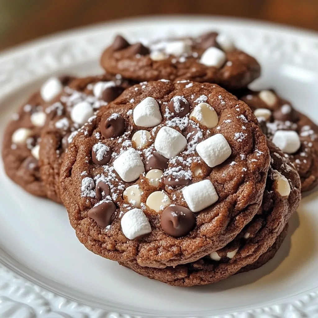Hot Chocolate Forgotten Cookies Sweet and Easy Treat