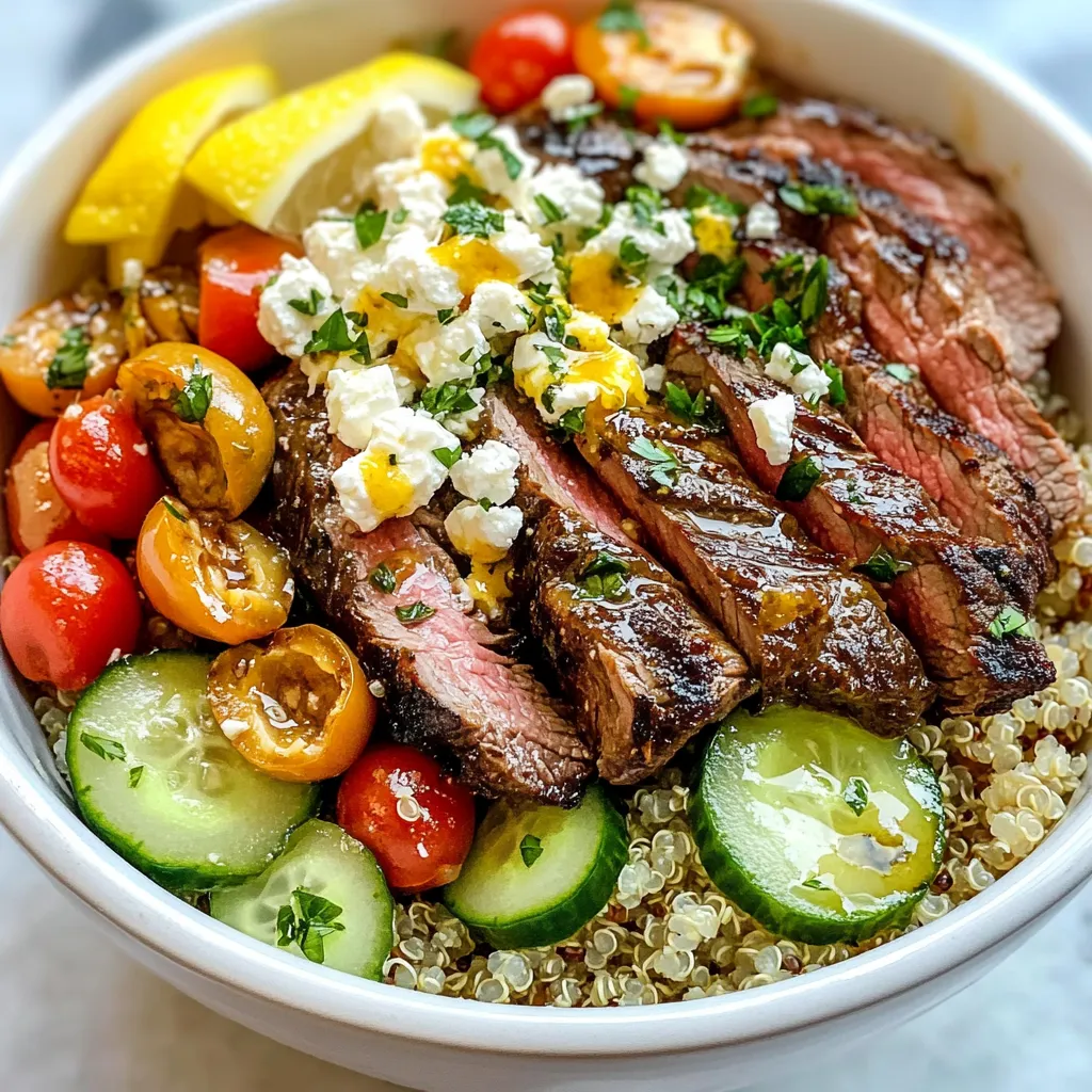 Mediterranean Steak Power Bowls Flavorful Meal Guide