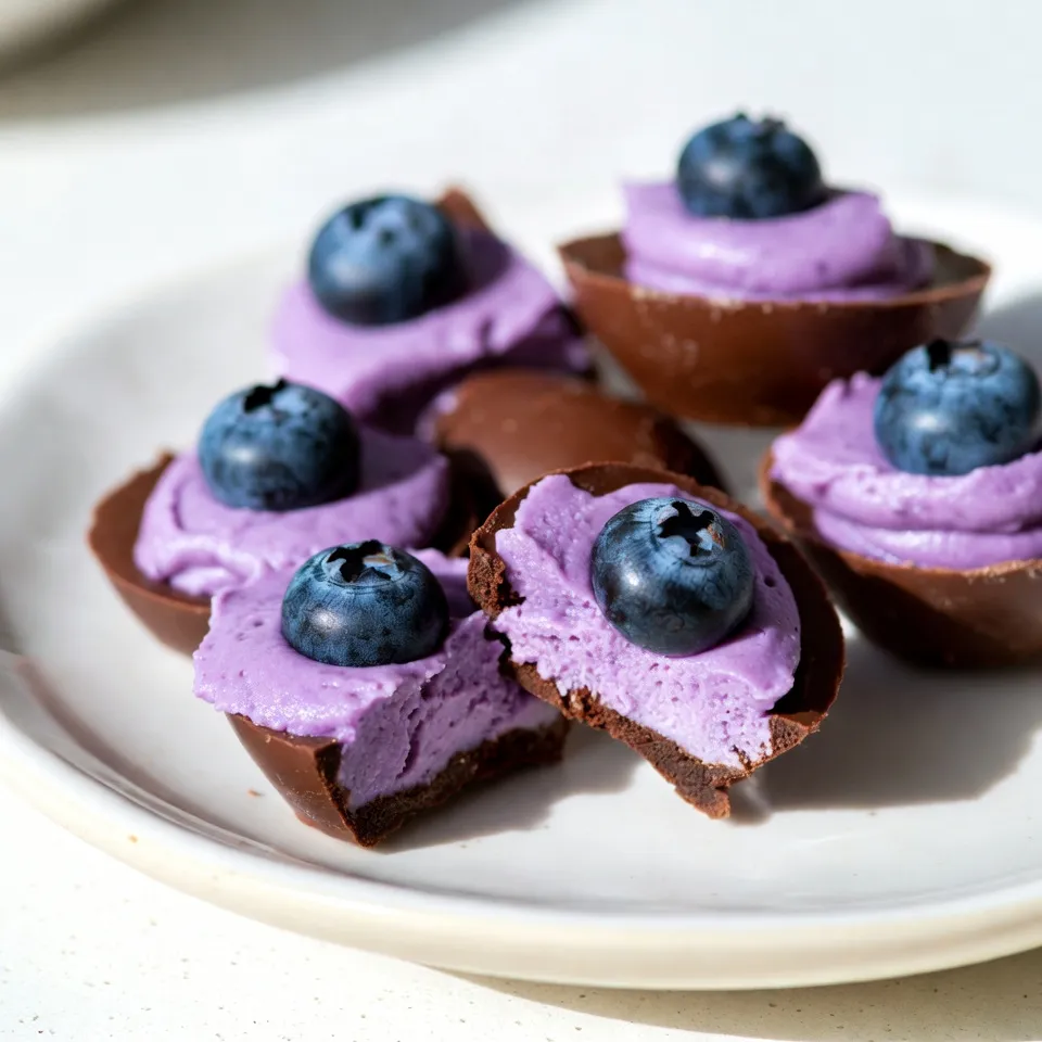 Blueberry Buttercream Chocolates Irresistible Delight