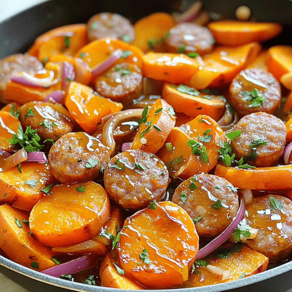 Honey Garlic Sausage &#038; Sweet Potatoes Flavor Burst