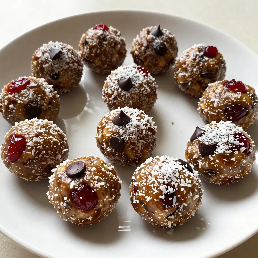 No-Bake Cherry Bourbon Balls Easy and Tasty Treat
