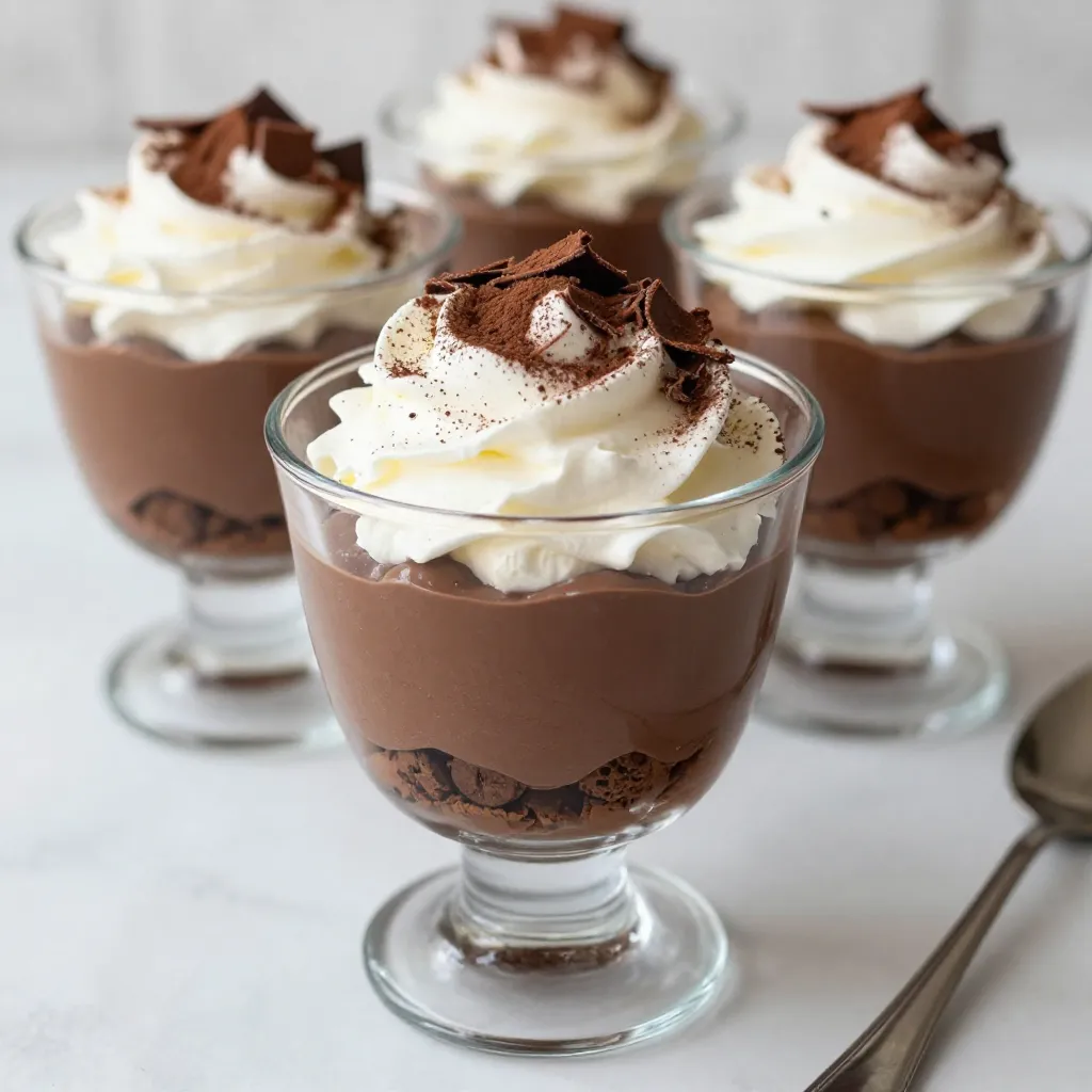 Chocolate Coffee Mousse Trifles Rich and Delightful Treat