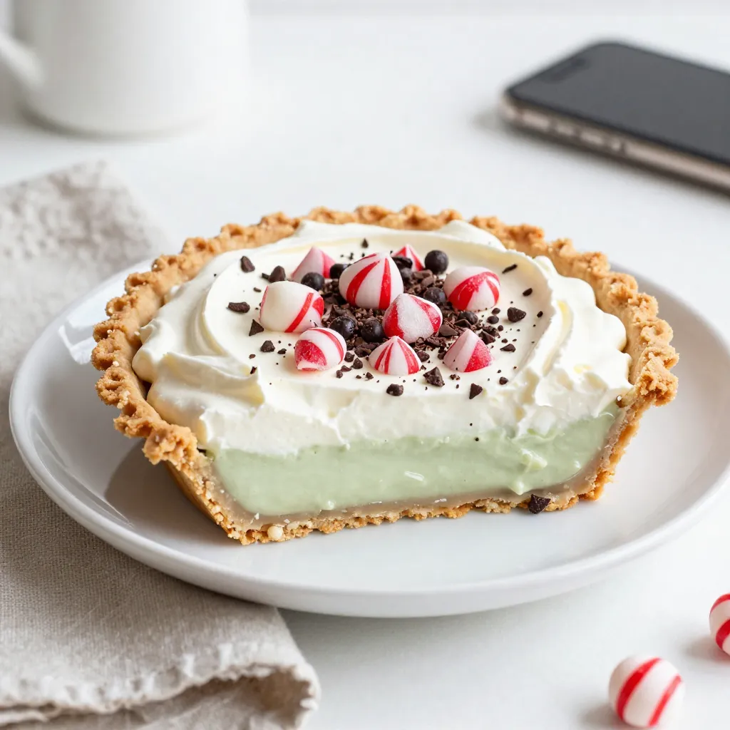 Quick Peppermint Pie Simple and Delicious Dessert Recipe