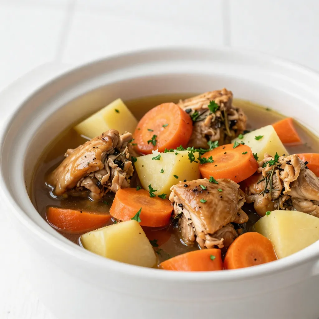 Slow Cooker Chicken Stew Flavor Packed Comfort Meal