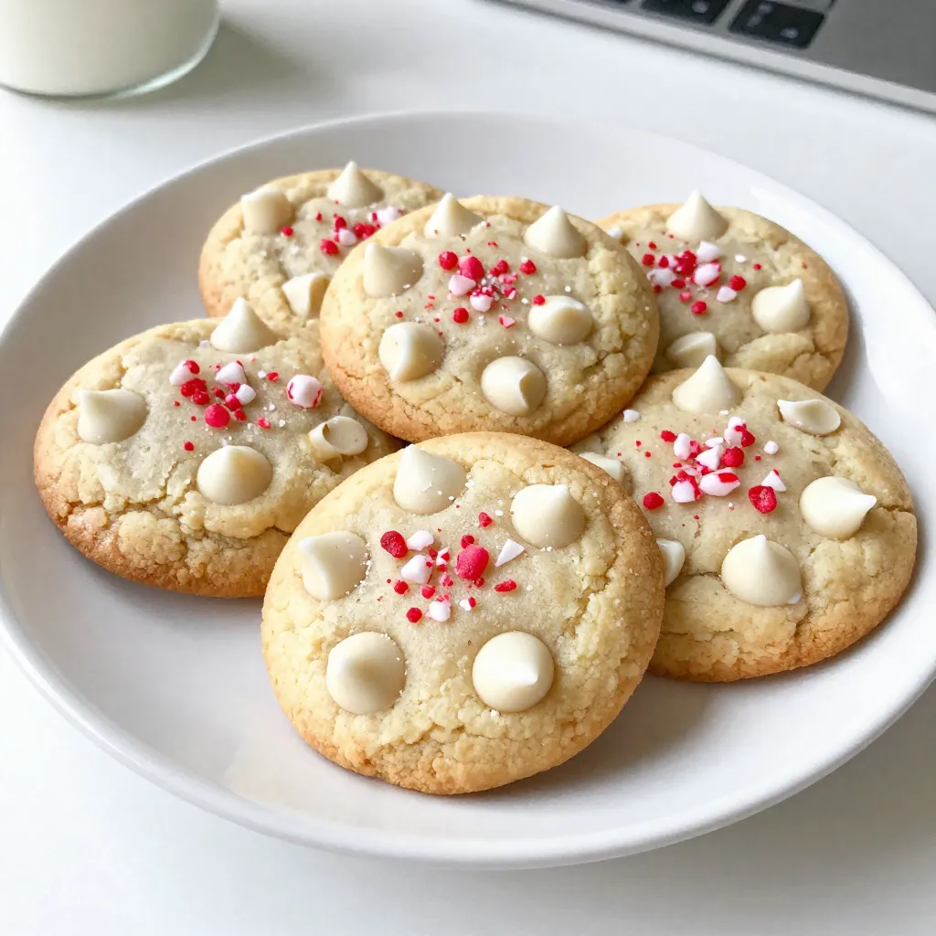White Chocolate Peppermint Cookies Festive and Tasty