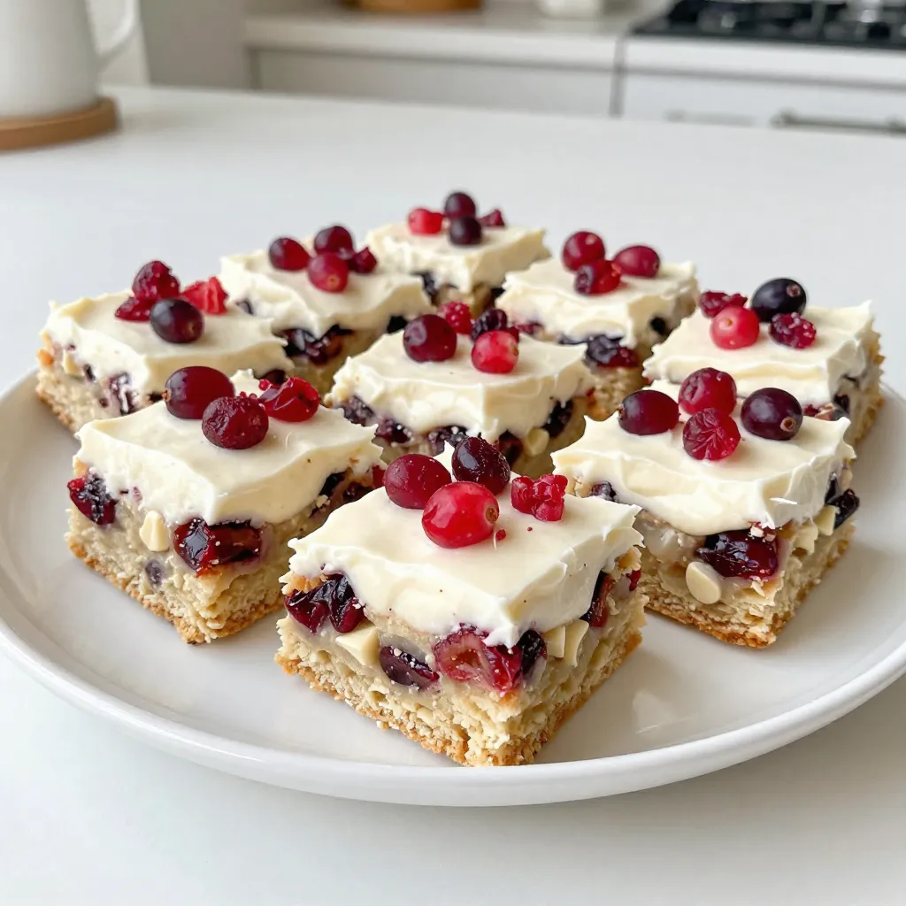 Copycat Cranberry Bliss Bars Easy and Delicious Recipe