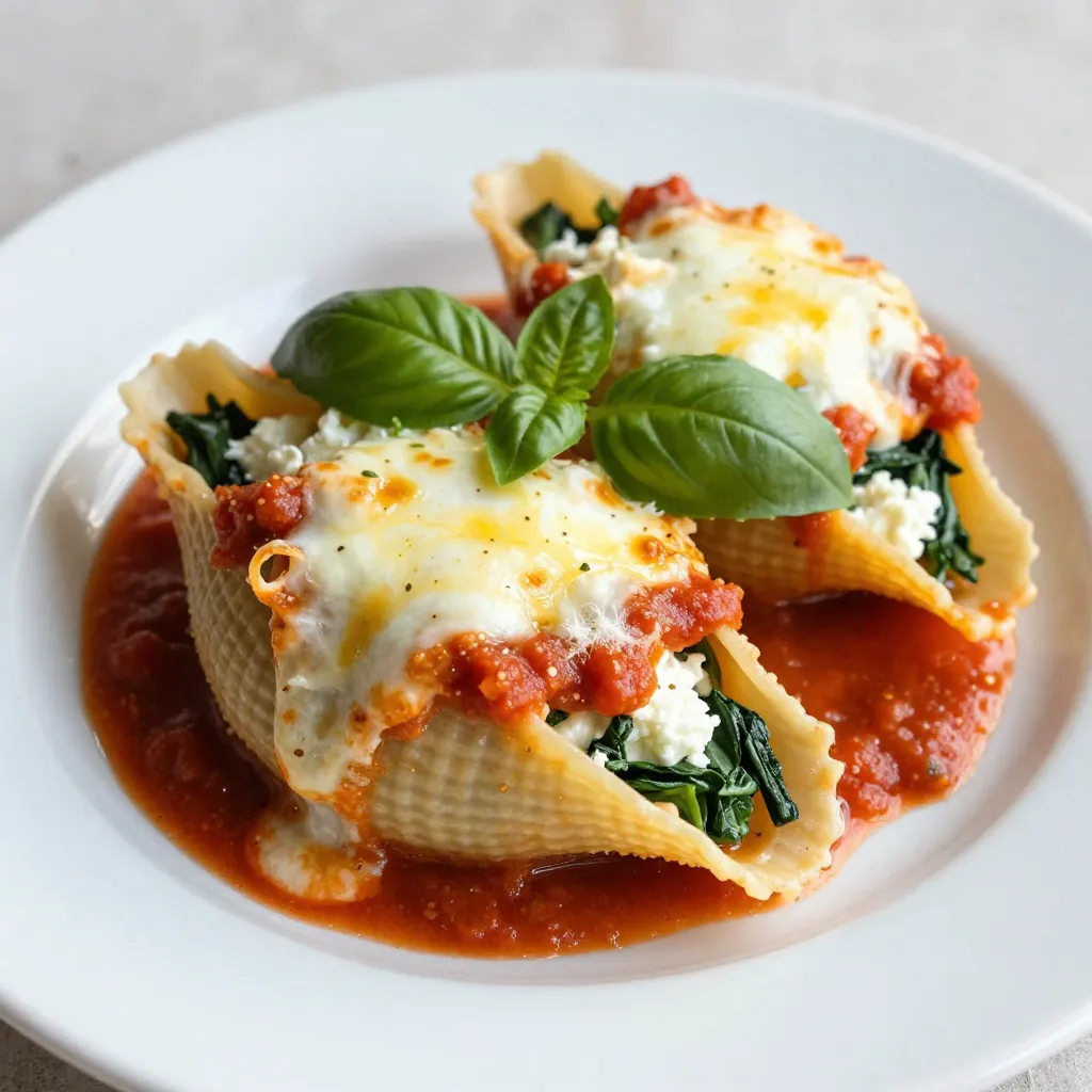 Stuffed Shells Florentine Delightful and Simple Recipe