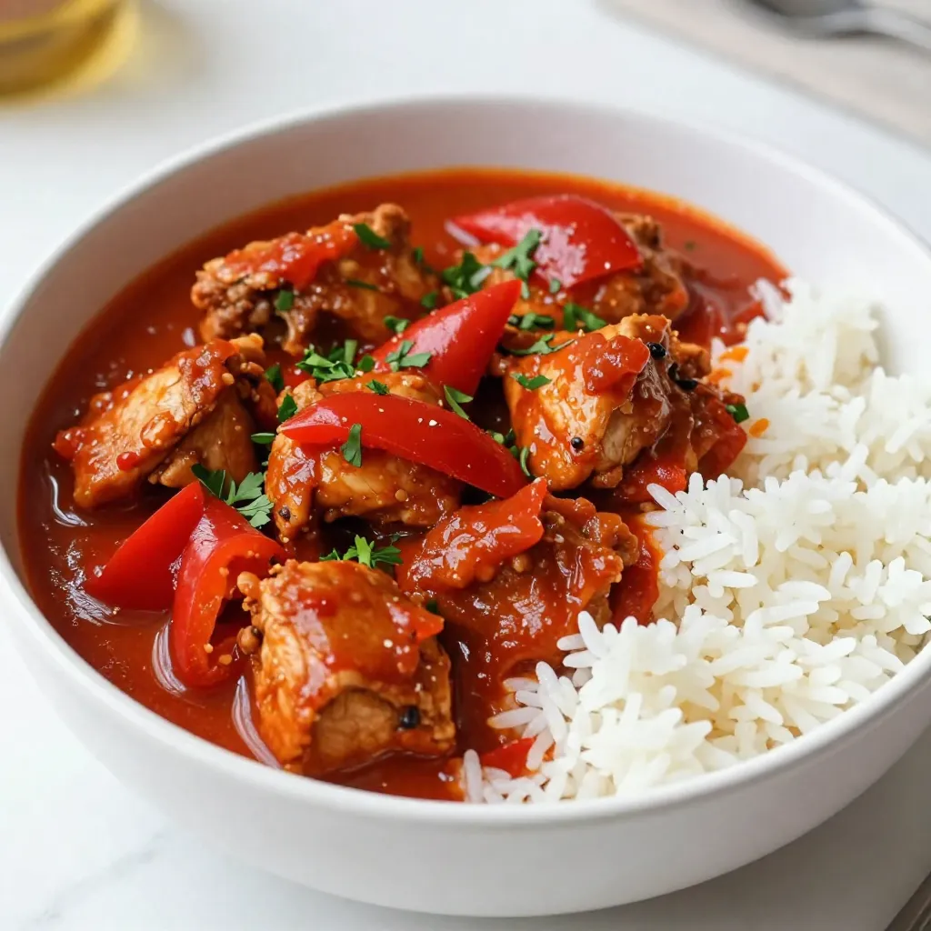 Nigerian Spicy Chicken Stew Flavorful Family Delight