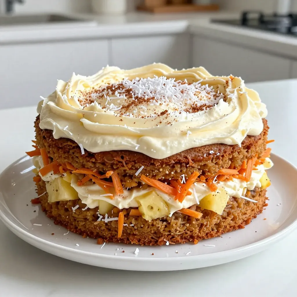 Christmas Hawaiian Carrot Cake Festive Flavor Delight