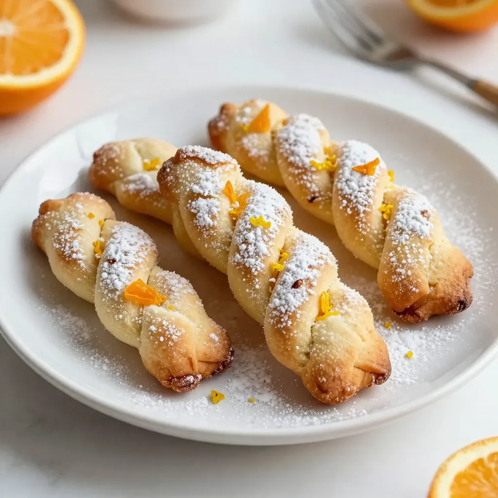 Twisted Almond Citrus Cookies Delightfully Zesty Treat