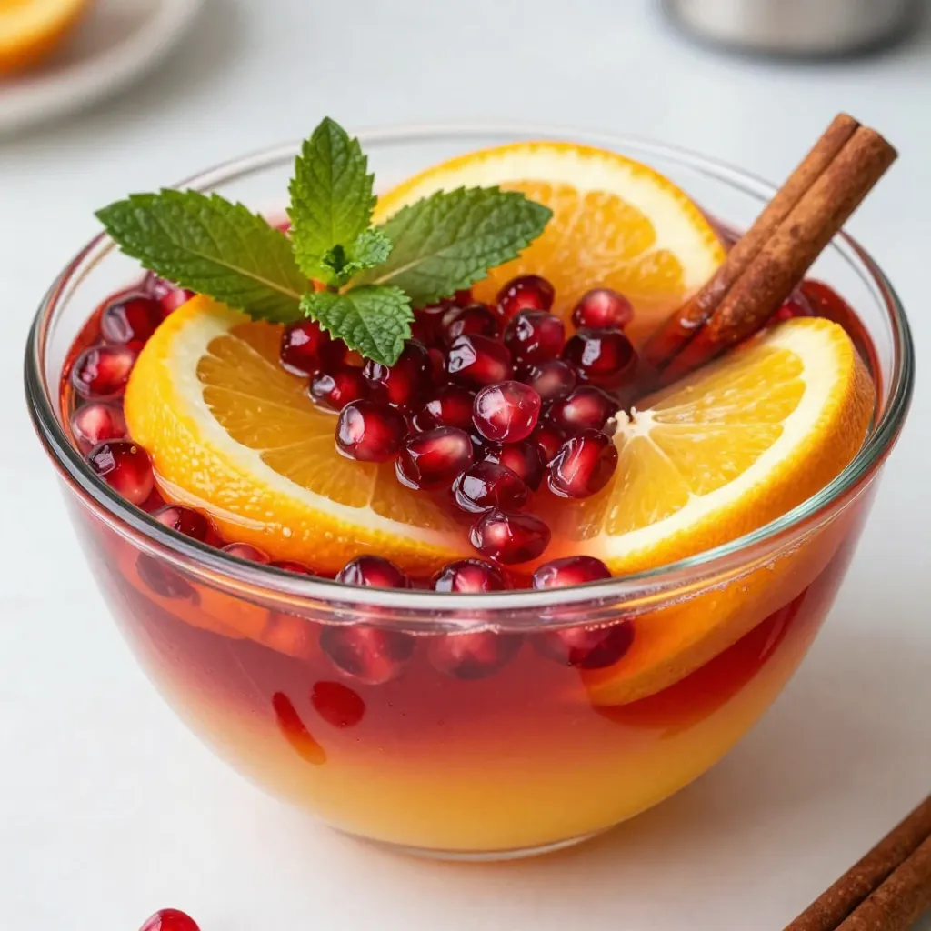 Holiday Spiked Punch Festive and Flavorful Recipe