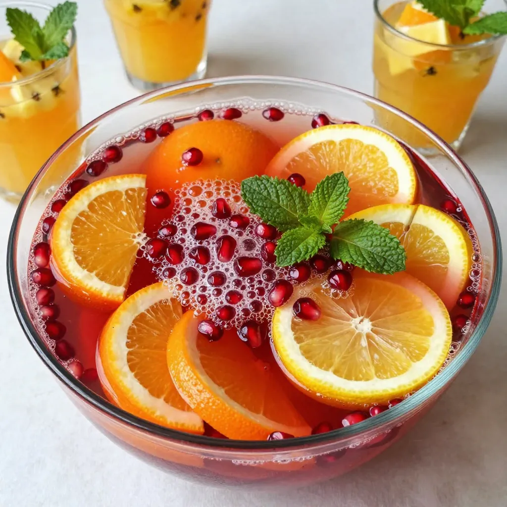 Big Batch Holiday Punch Fun and Festive Drink