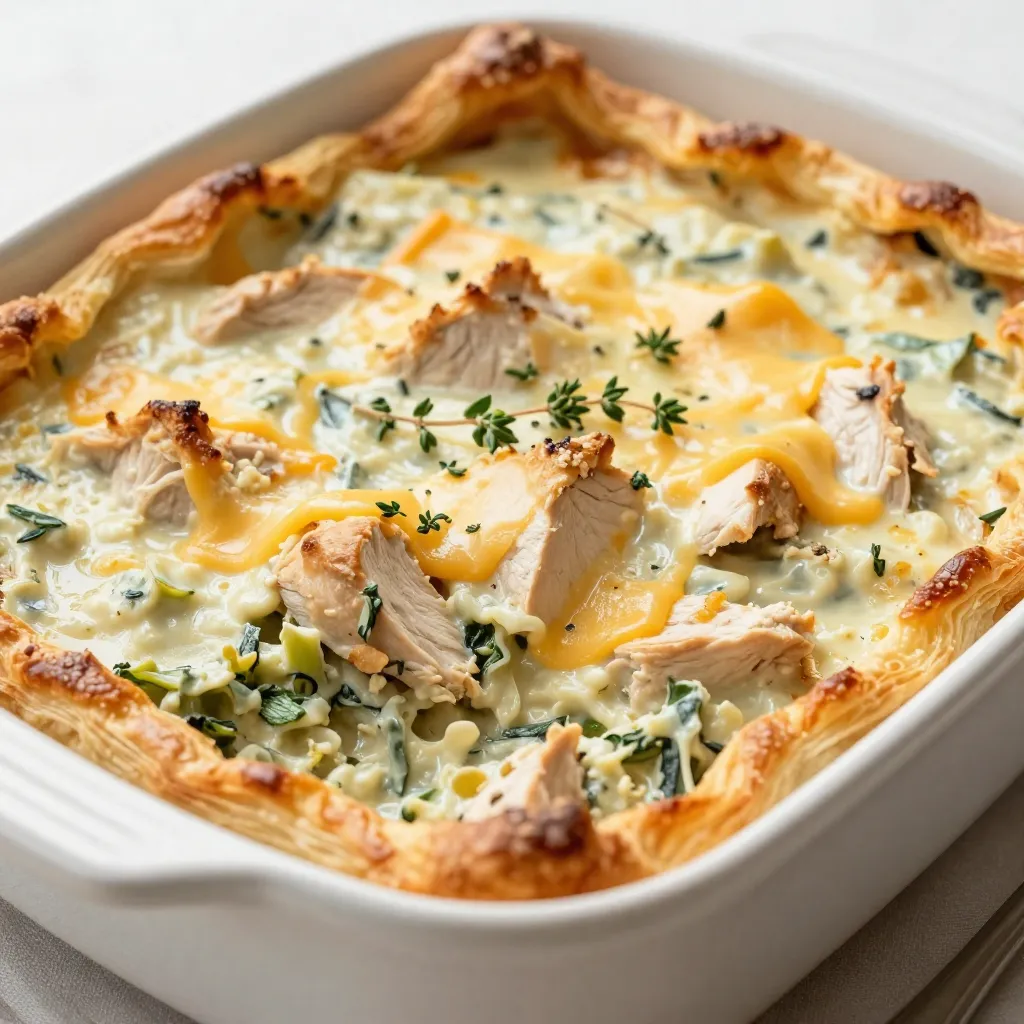 Chicken Leek Bake Simple and Hearty Comfort Dish