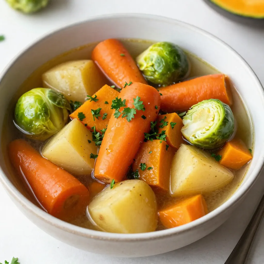 Autumn Veggie Crockpot Stew Hearty and Comforting Dish