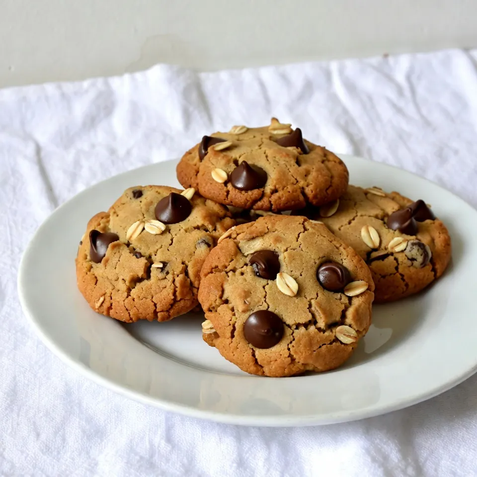 Chewy Oatmeal Chocolate Chip Cookies Delightful Treat
