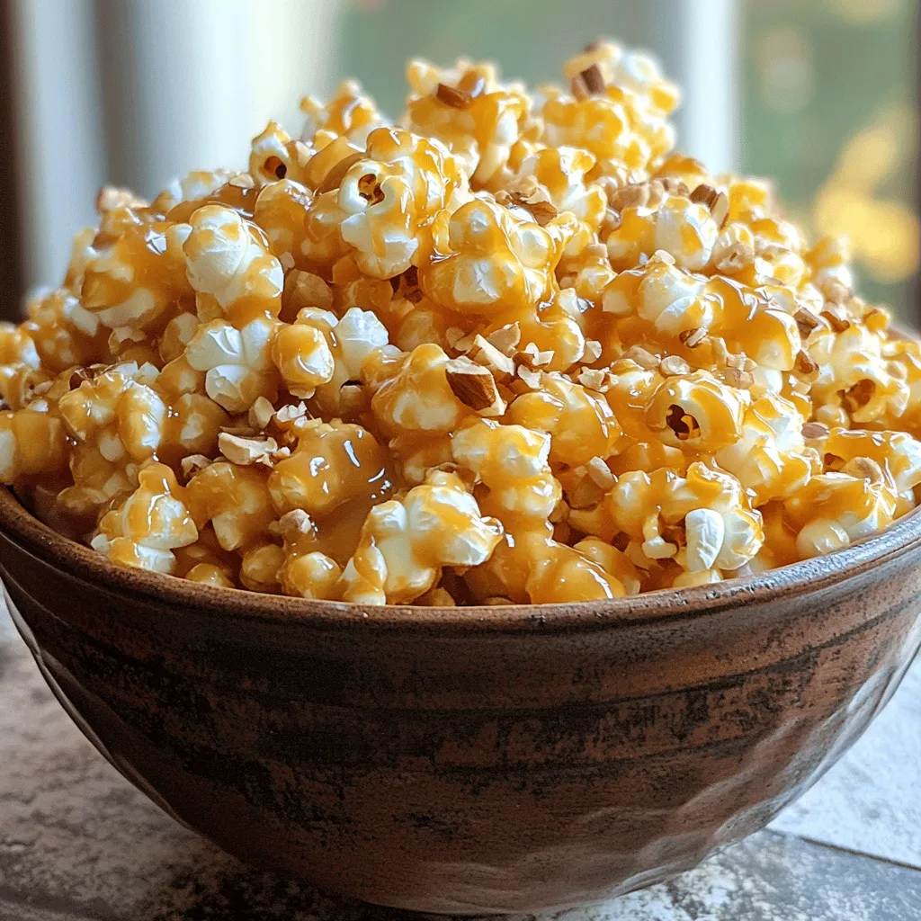 Amish Caramel Corn Irresistible Homemade Snack Delight