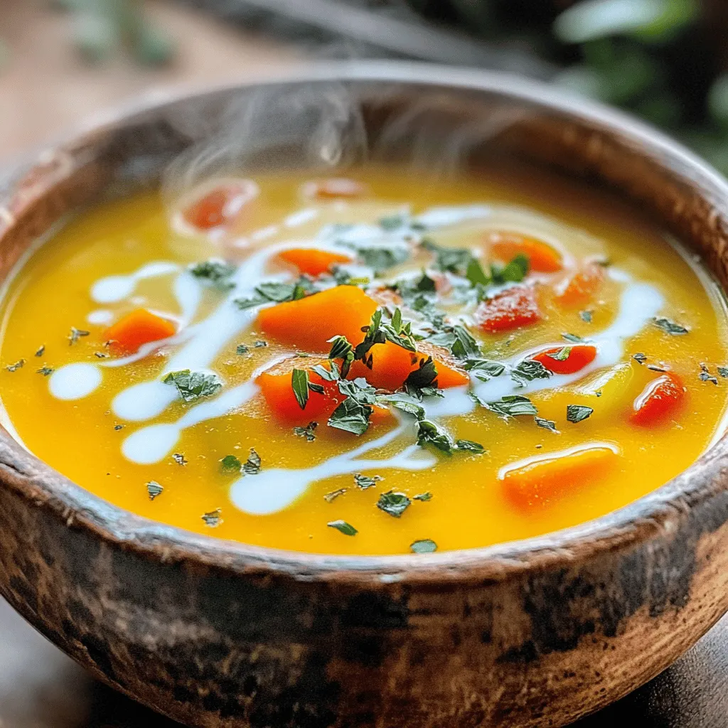Silky Roasted Vegetable Soup Recipe for Cozy Nights