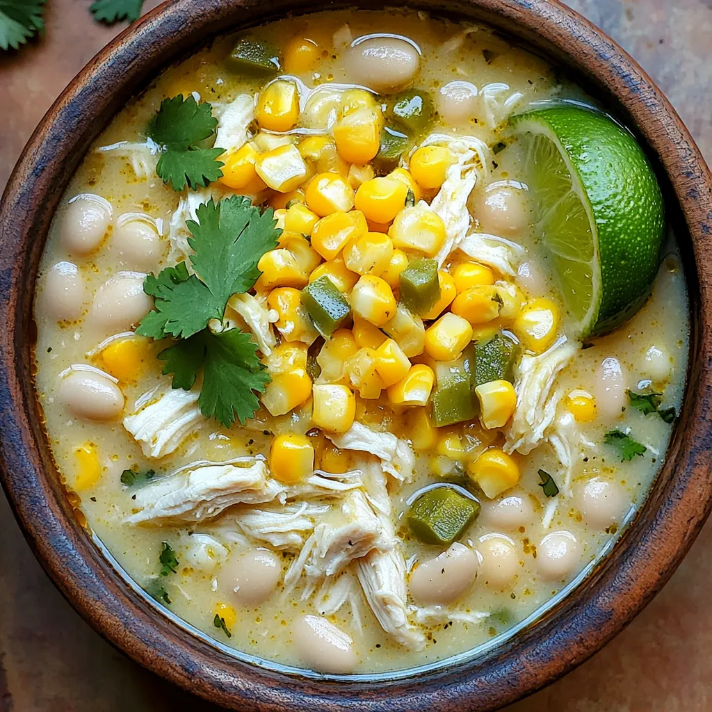 Slow Cooker White Chicken Chili Simple and Flavorful Dish