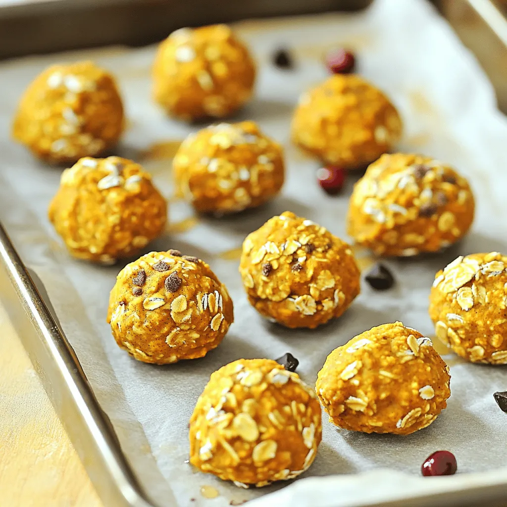 Pumpkin Spice Energy Bites Tasty and Healthy Snack