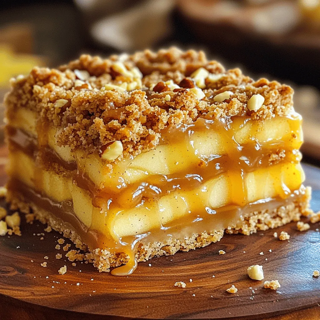 Caramel Apple Crumble Bars Irresistible Treat Recipe