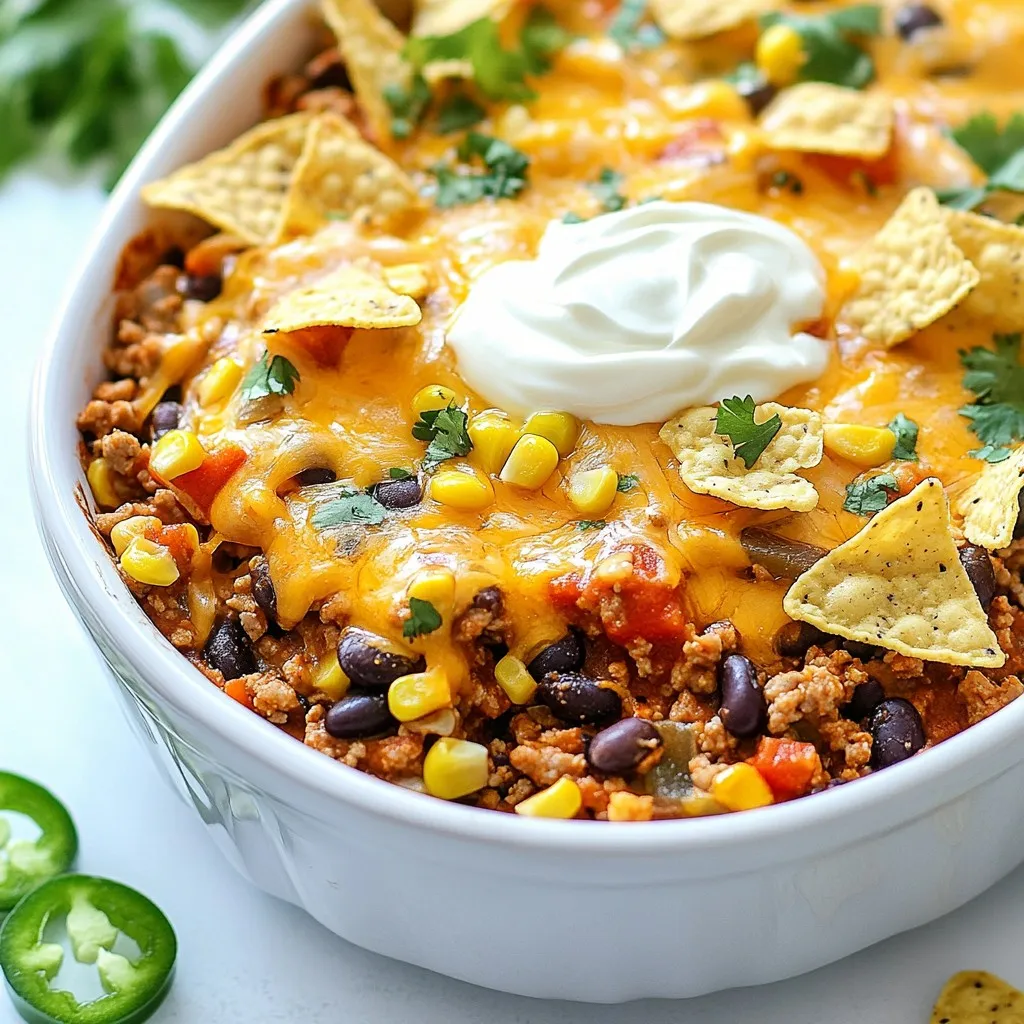 Crockpot Taco Casserole Hearty and Flavorful Meal