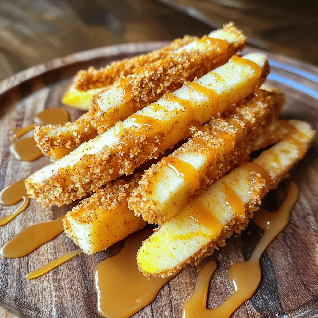 Air Fryer Apple Fries Crunchy and Tasty Treat