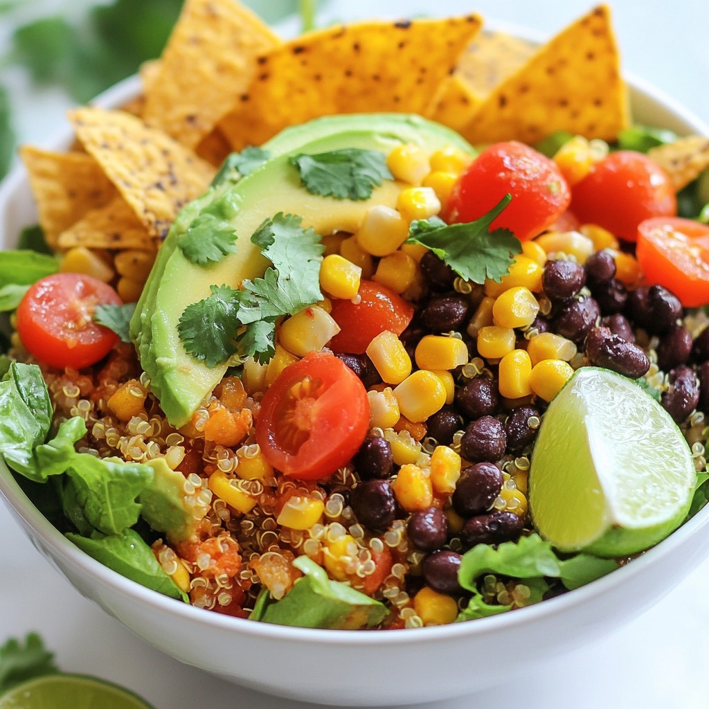 Crunchy Tex-Mex Taco Salad Bowls Flavorful Delight