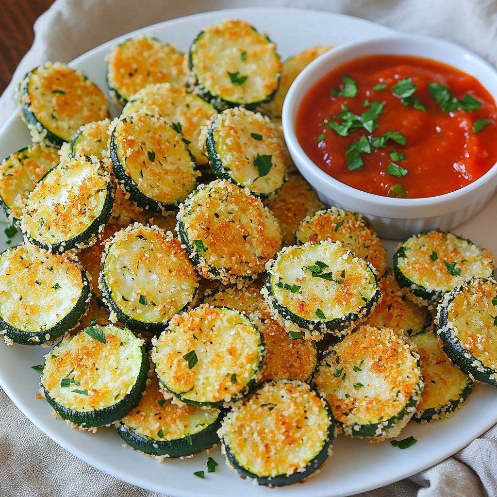 Crispy Parmesan Zucchini Bites Easy and Delicious Treat