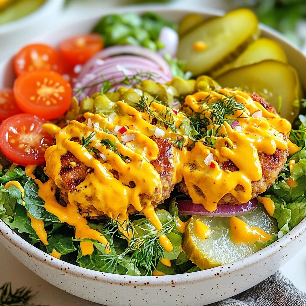 Smash Burger Bowl Bold and Flavorful Meal Idea