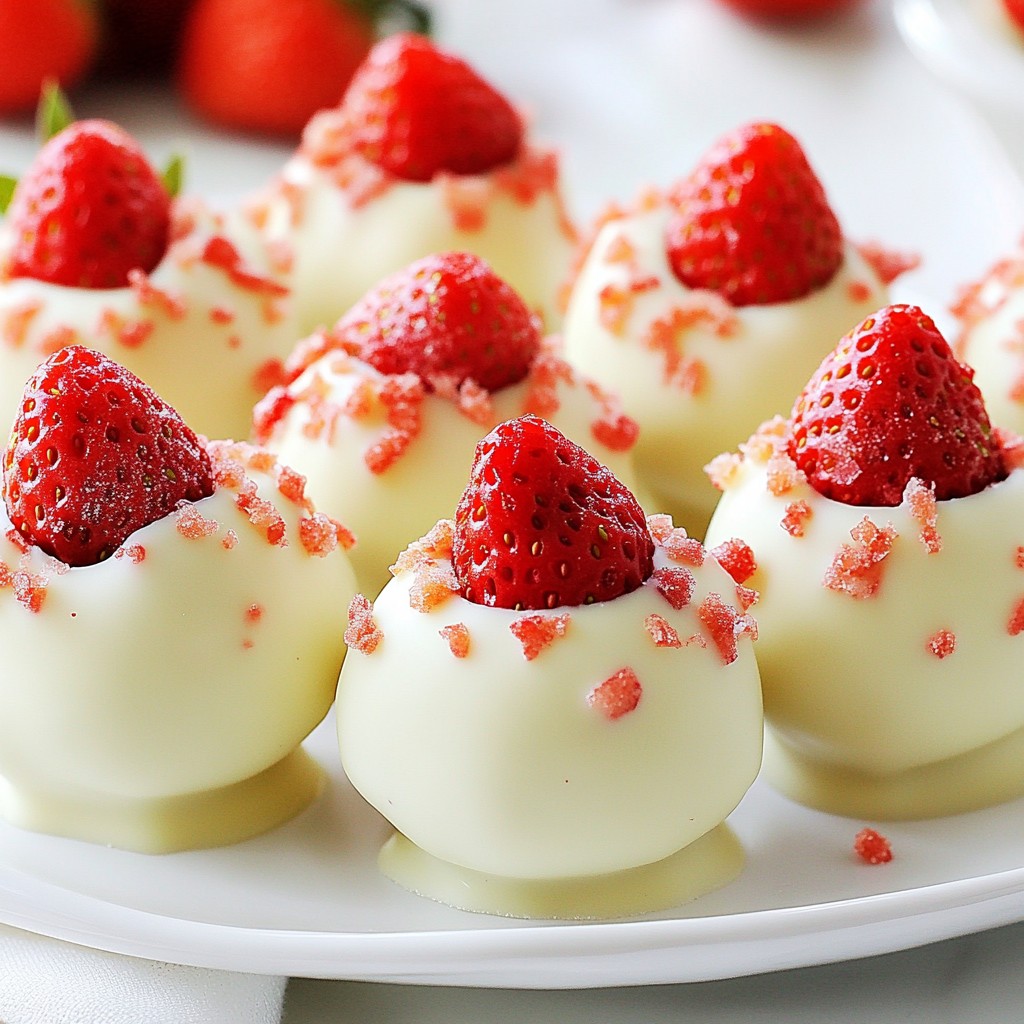 Strawberry Shortcake Truffles Delightful and Easy Treat
