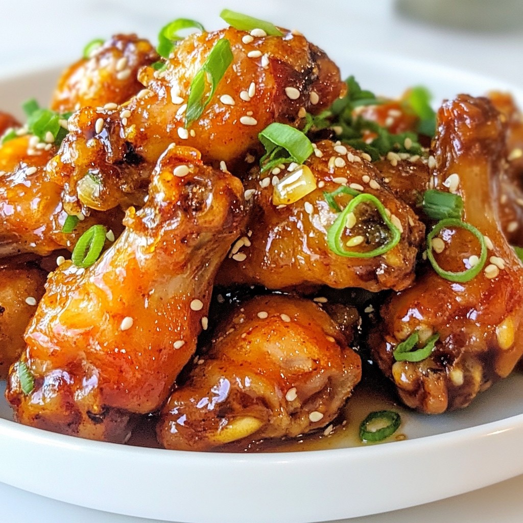 Hot Honey Garlic Wings Flavorful and Simple Recipe